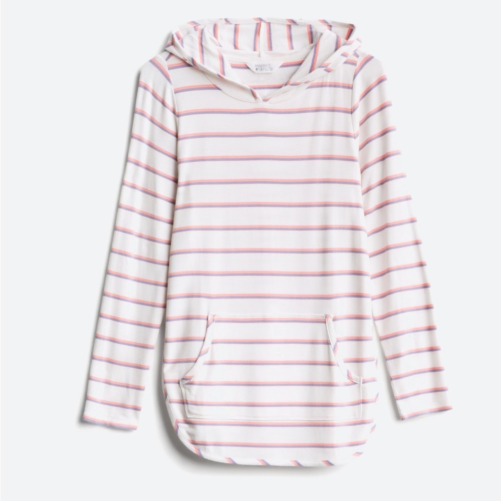 Stitch Fix Markey & Spruce Milania Terry Curved Hem Hoodie XL